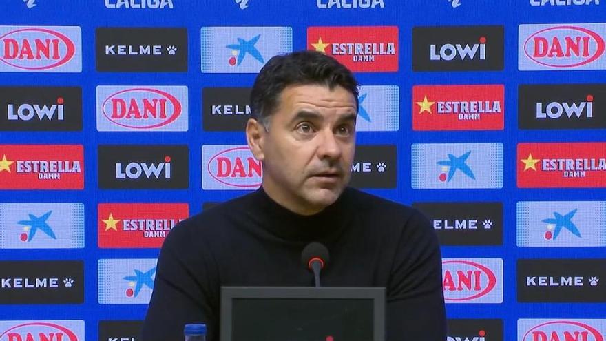 Míchel: "¿Europa? Nuestro reto es llegar a 42 puntos"