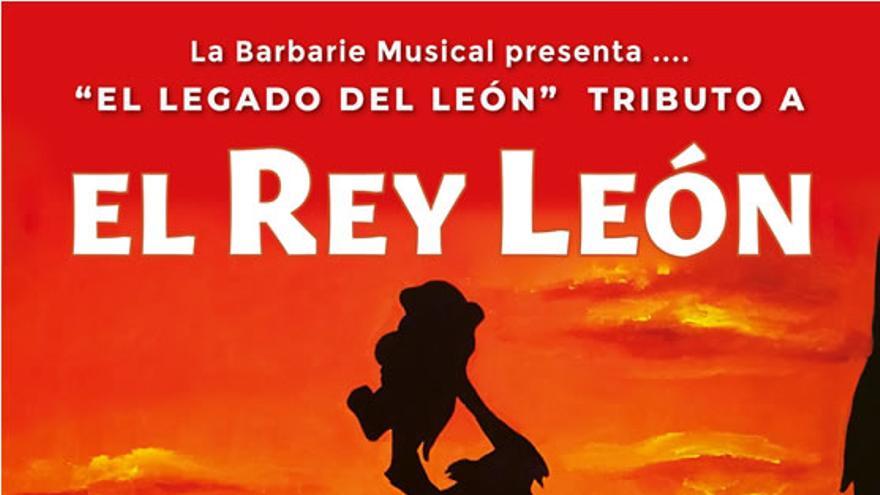El legado del león. Tributo al Rey León de compañía La Barbarie Teatro Musical