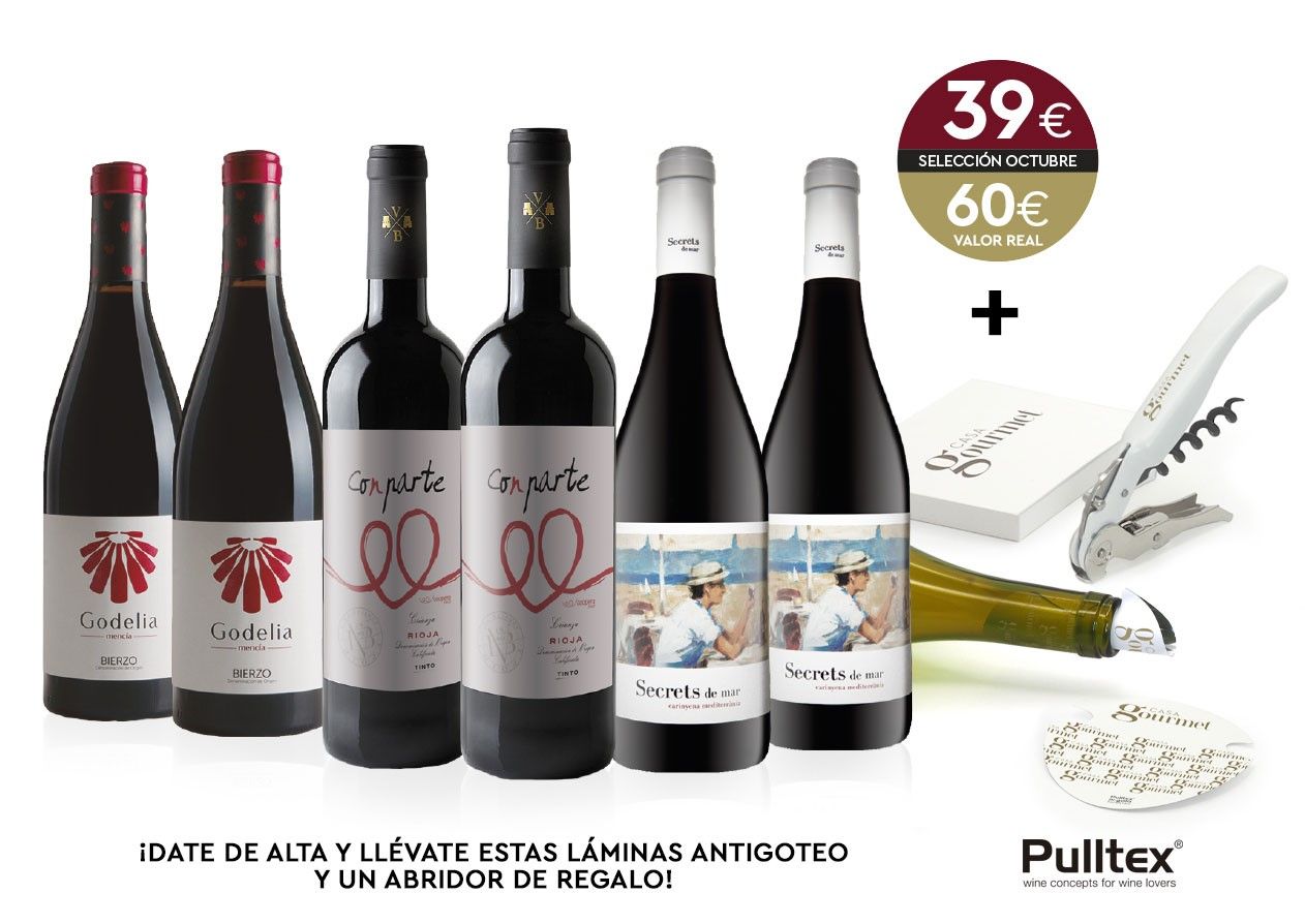 seleccion vinos solidarios octubre regalo socios casagourmet