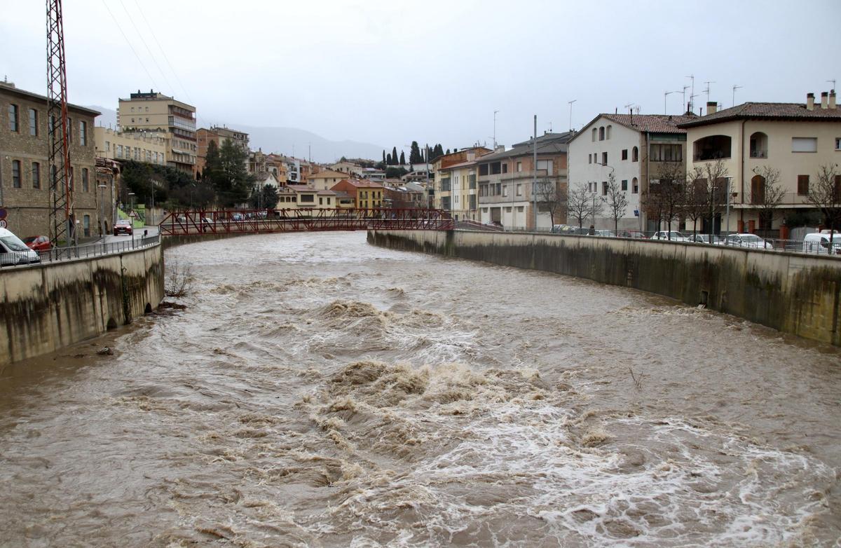 Pujada del cabal del riu Ges a Torelló.