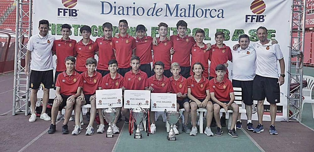 CAMPEÓN: Recreativo Mallorca. Infantil Primera Liga A, Mallorca y Balears