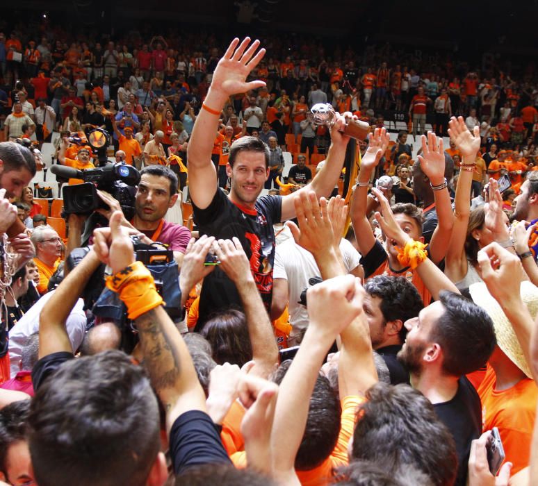 Así ha sido la celebración del Valencia Basket