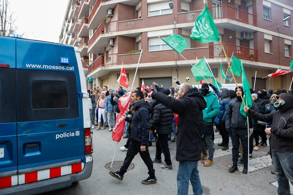 El desnonament del bloc 8 de Manresa, en imatges El desnonament del bloc 8 de Manresa, en imatges