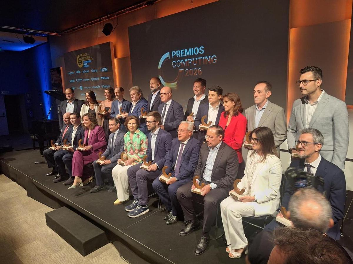 Premiados de los Premios Computing.