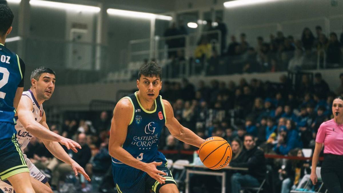 El nuevo jugador de Proinbeni UpB Gandia, en un partido