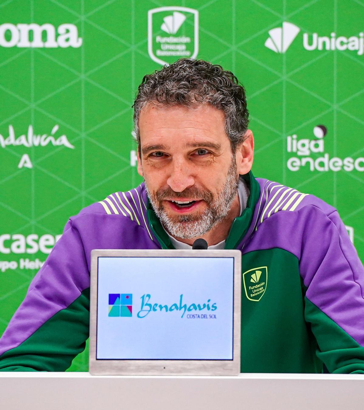 Ibon Navarro, técnico del Unicaja.