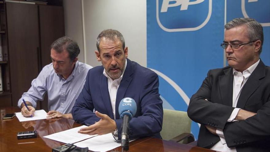 El PP critica que la ejecución presupuestaria de diputación esté al 34% a finales de junio