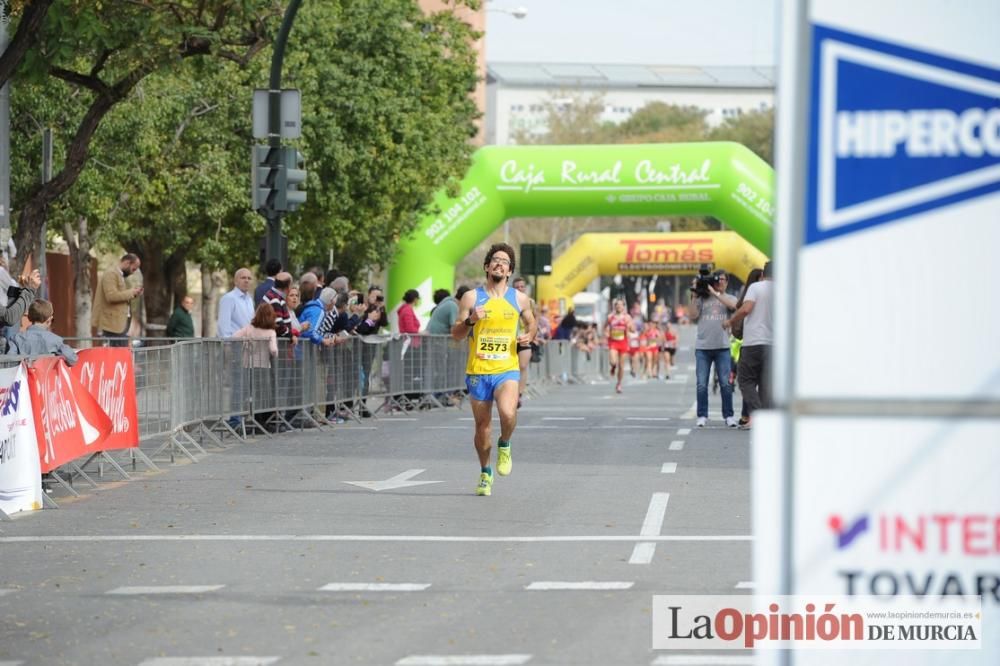 Media Maratón de Murcia: llegada (1ª parte)