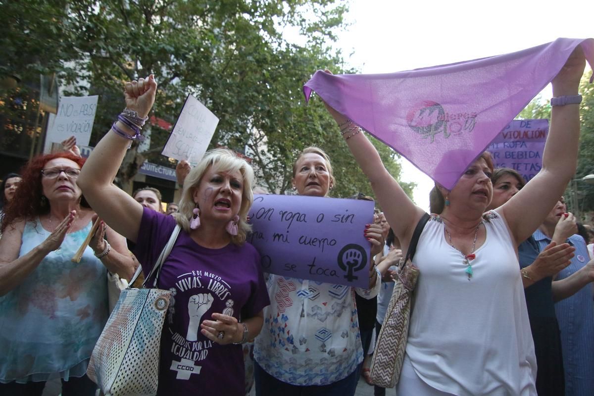 Concentración en Córdoba contra "La Manada"