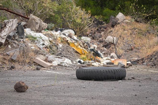 Vandalismo en el Parque de Las Mesas