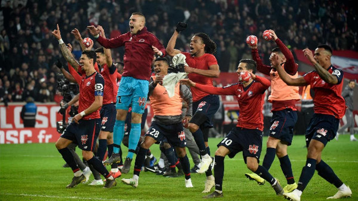 Manita del Lille al PSG