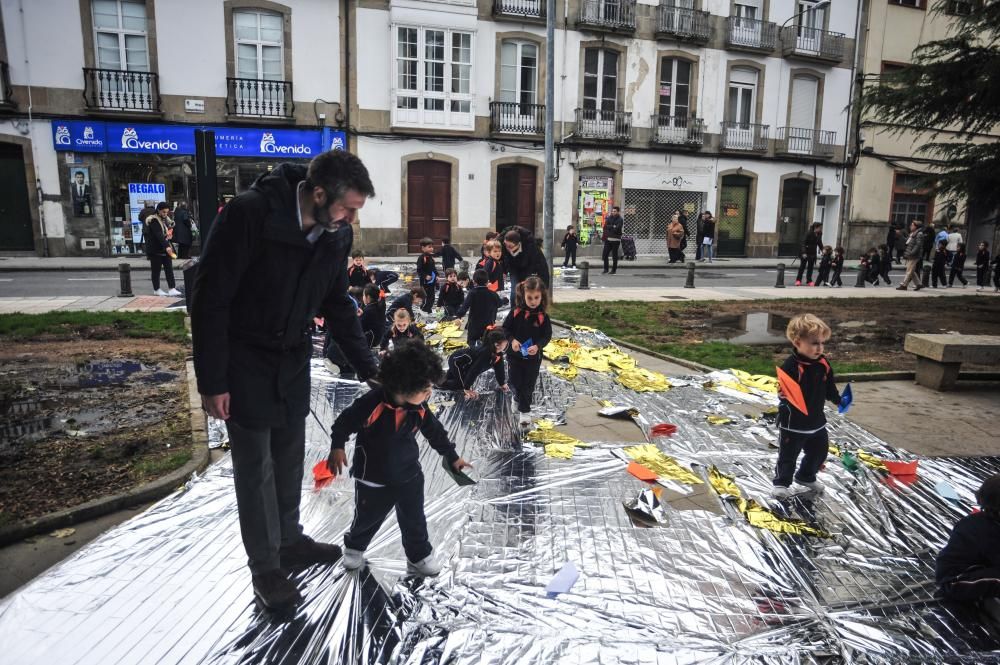 Un ejército de grumetes conquista la calle en Vila