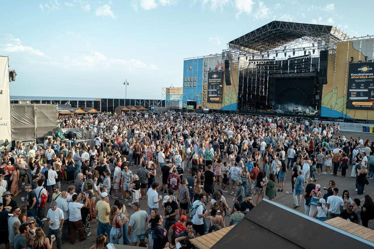 Escenario del Lava Live Fest 2026, en Arrecife.