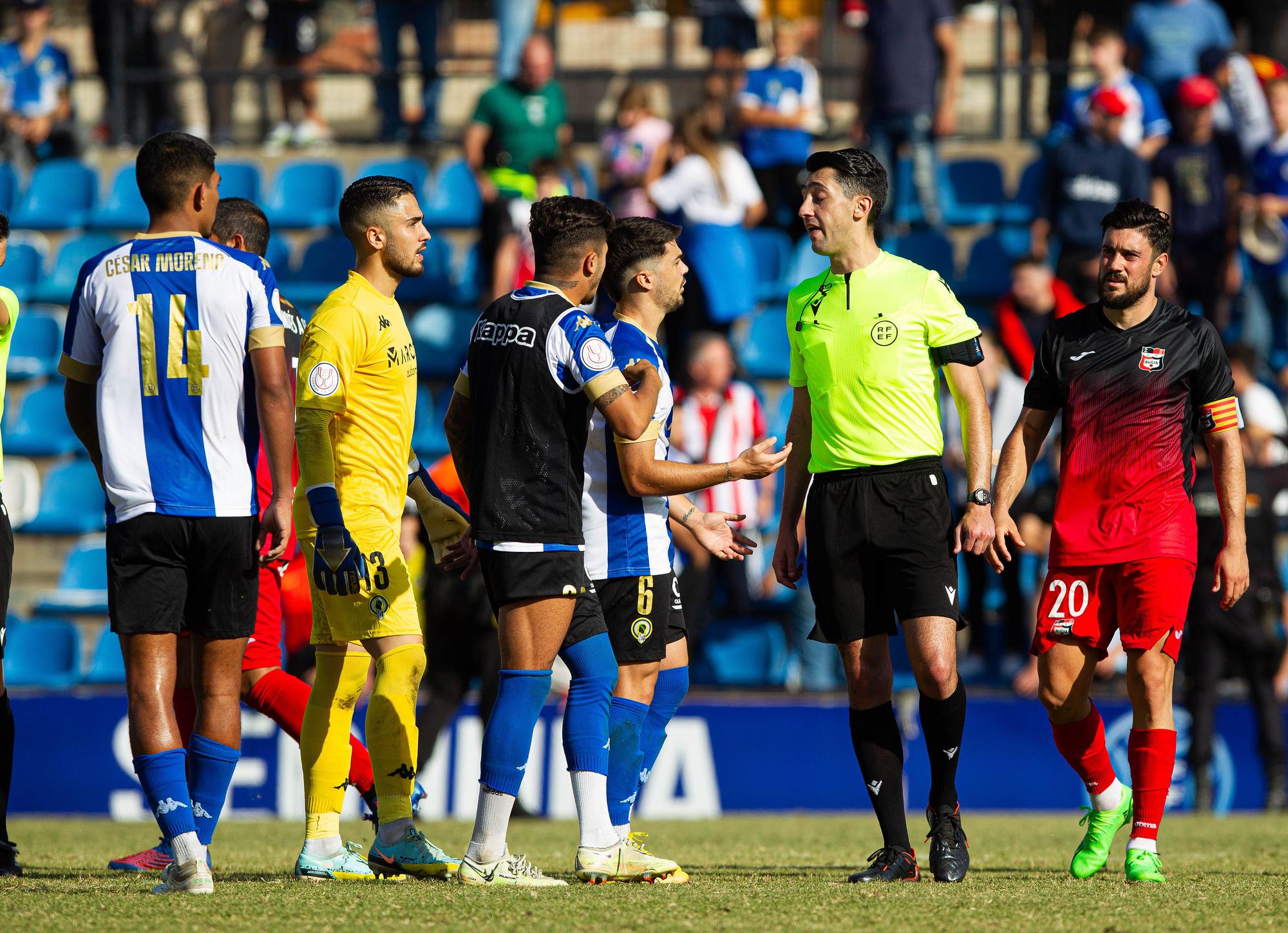 Polémica eliminación del Hércules ante La Nucía