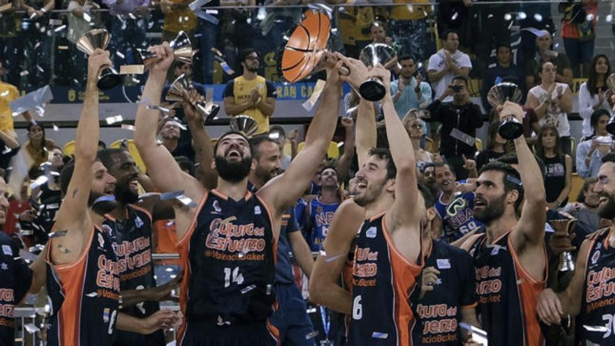 El Valencia Basket, campeón de la Supercopa Endesa