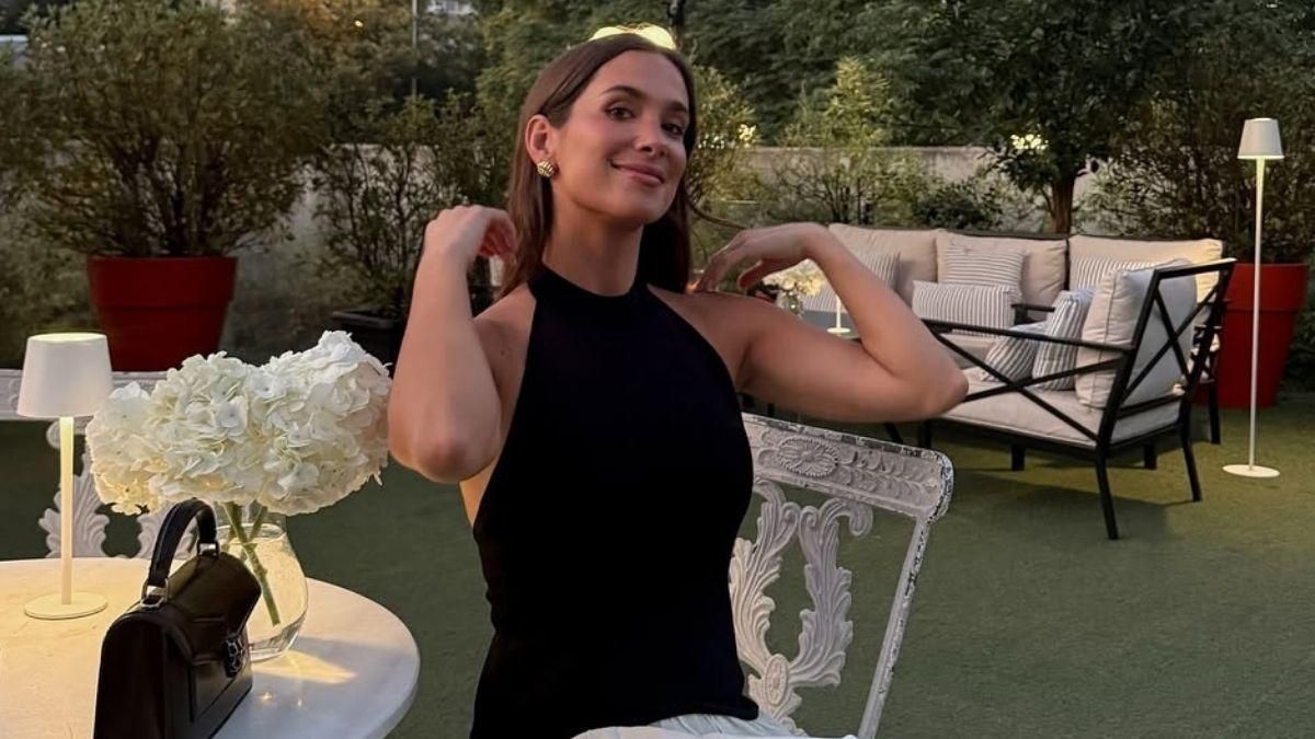 María Pombo tiene el truco para que no se vean los tirantes del sujetador