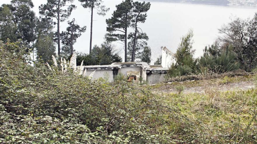 La mansión decomisada a Pérez Lago en Aguete, víctima de la piqueta