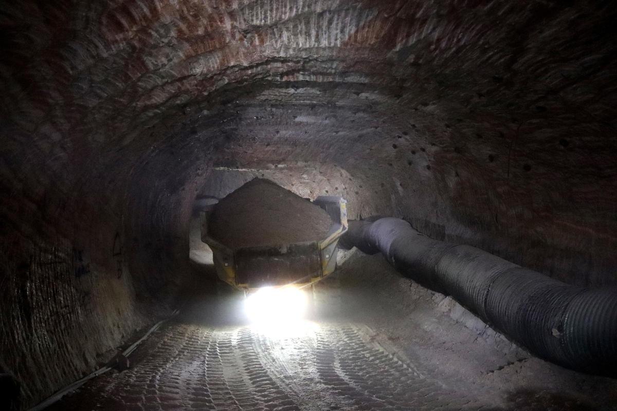 Una imatge d'arxiu de les mines de Súria, al Bages