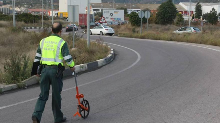 Cinco mujeres heridas en un accidente en la Vall d&#039;Uixó