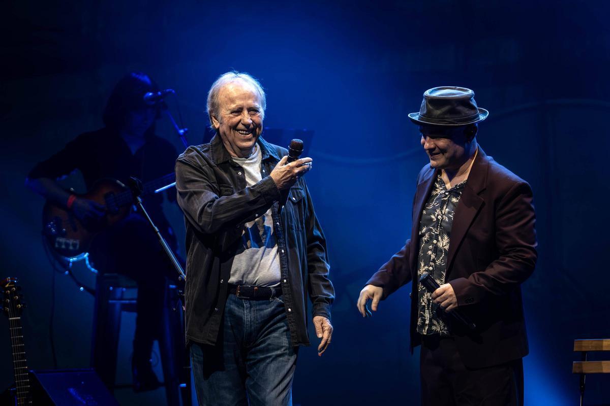 Jofre Bardagí rinde homenaje a Serrat y a su padre, el 'mestre' Bardagí