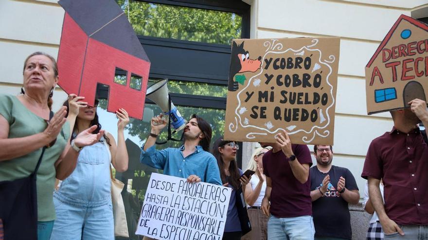 Video | Badajoz se suma a las movilizaciones por la vivienda