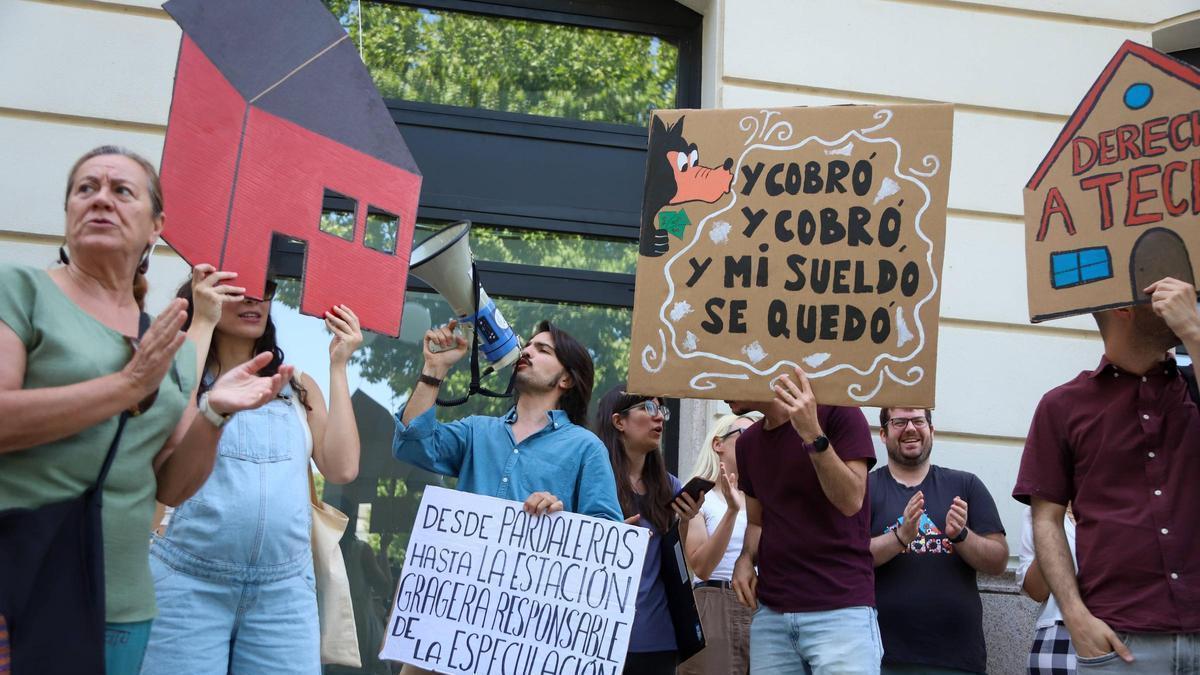 Video | Badajoz se suma a las movilizaciones por la vivienda