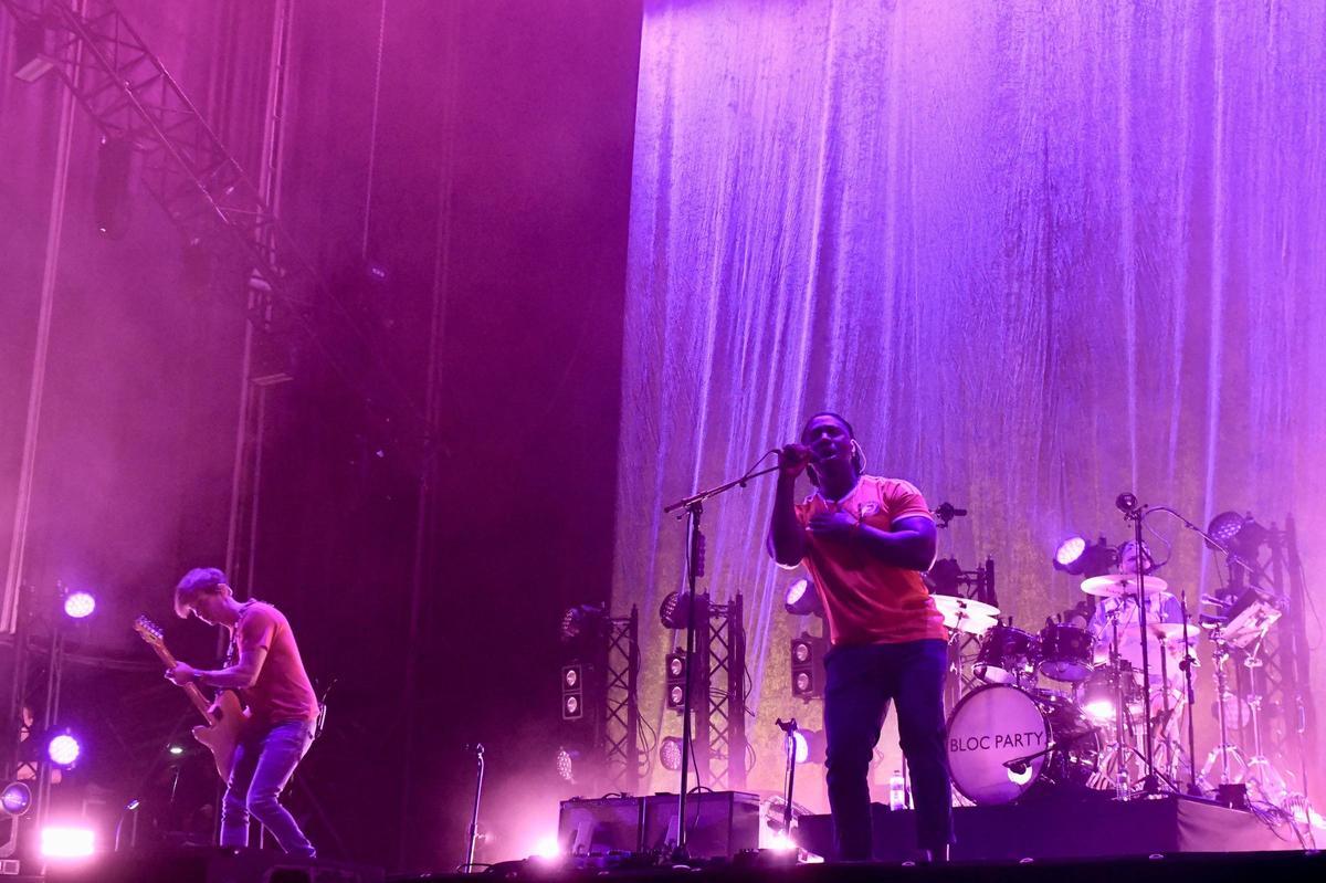 Todas las imágenes de la actuación de Bloc Party en el Warm Up