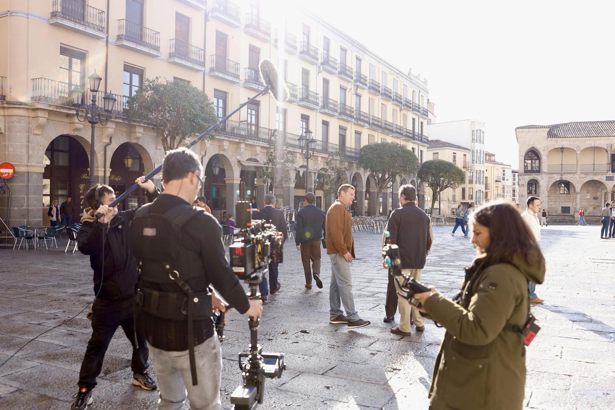 Rodaje de 'Soy Nevenka' de Icíar Bollaín en Zamora