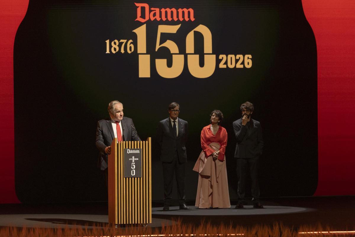 La cervecera Damm celebra por todo lo alto su 150 aniversario con una fiesta en el Liceu