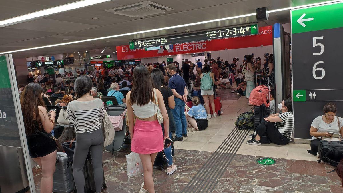 Imagen de la estación de Sants. / EP