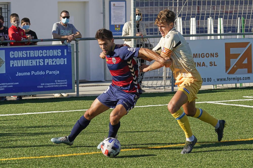 Llagostera - Espanyol B en imatges