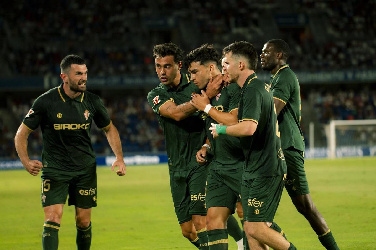 Tenerife - Sporting, en imágenes Tenerife - Sporting, en imágenes