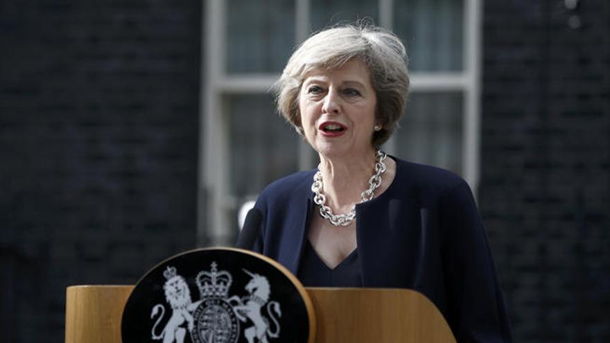 Theresa May, nueva primera ministra británica.