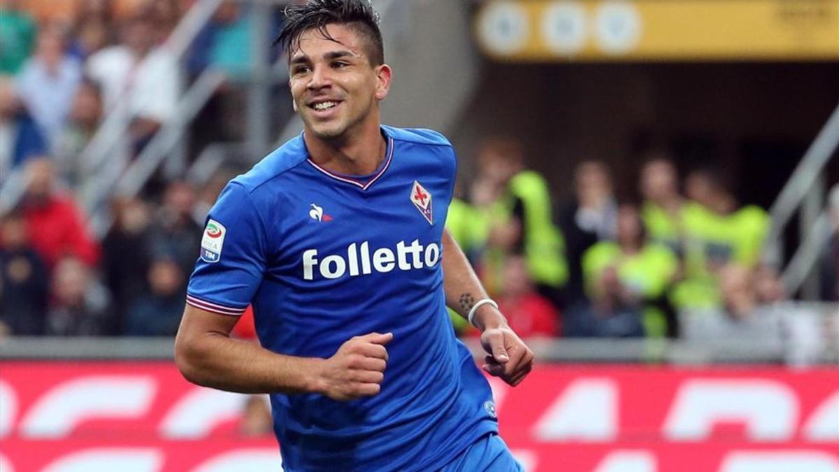 Giovanni Simeone, podría recalar en el Atlético de Madrid con su su padre el 'cholo'