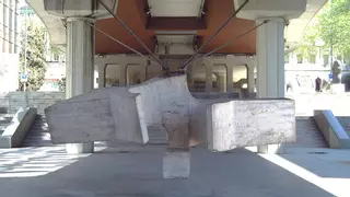 Un 'lifting' para rejuvenecer a Chillida, Torner y Subirachs: arranca la restauración del Museo al Aire Libre de la Castellana