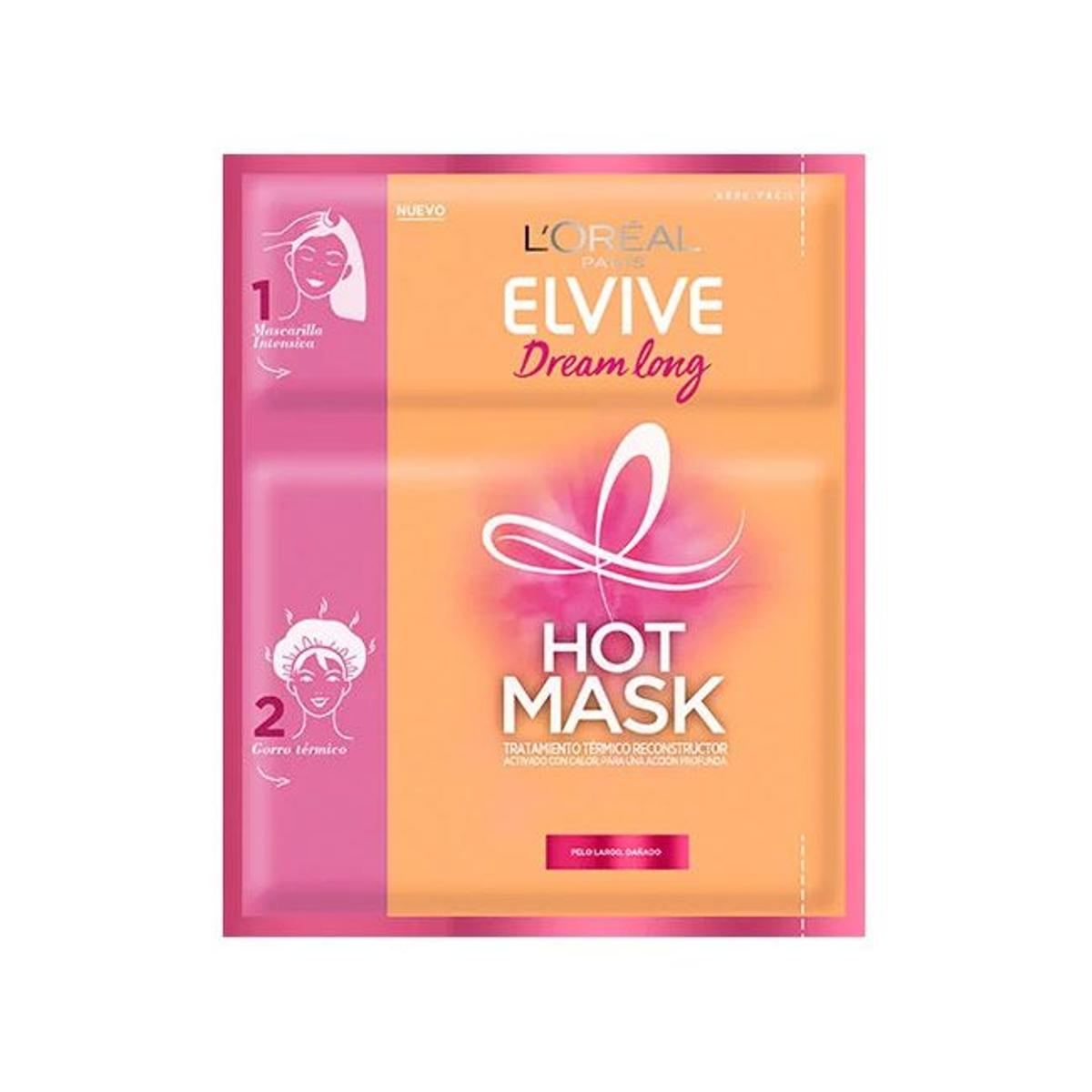 Mascarilla de calor para el pelo 'Hot Mask' de Elvive de L'Oréal Paris