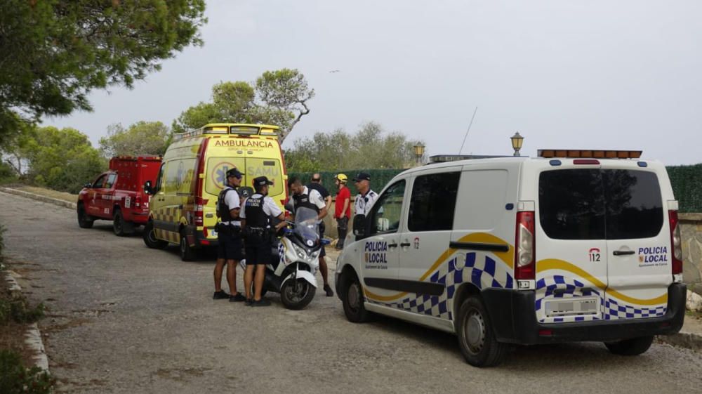 Tourist stürzt in Calvià in den Tod