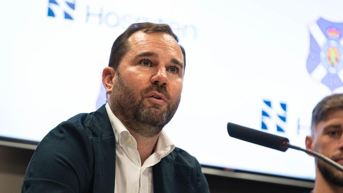 Manu Guill, director deportivo del CD Tenerife.