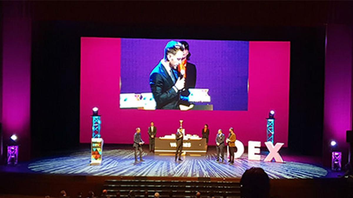 Rakitic habló en la gala de los Premios de 'El Desmarque'