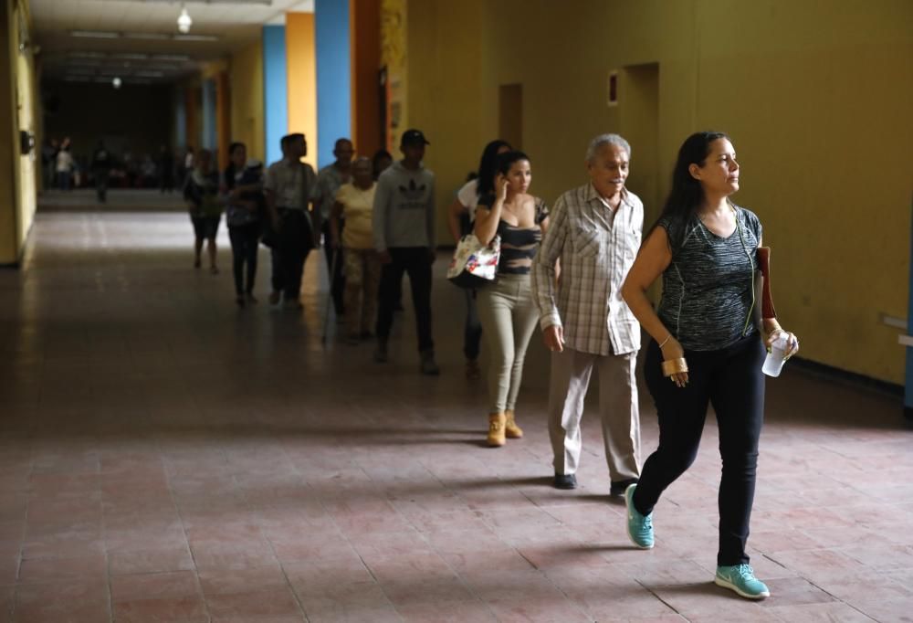 Votación de los candidatos a las primarias