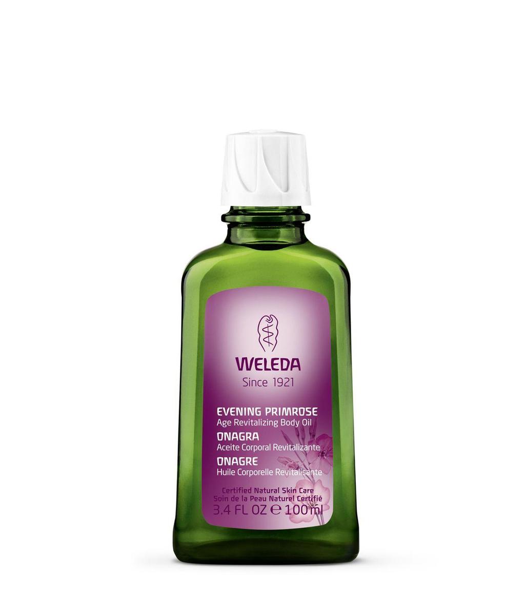 Aceite corporal revitalizante Onagra Bio, de Weleda (22,90 euros)