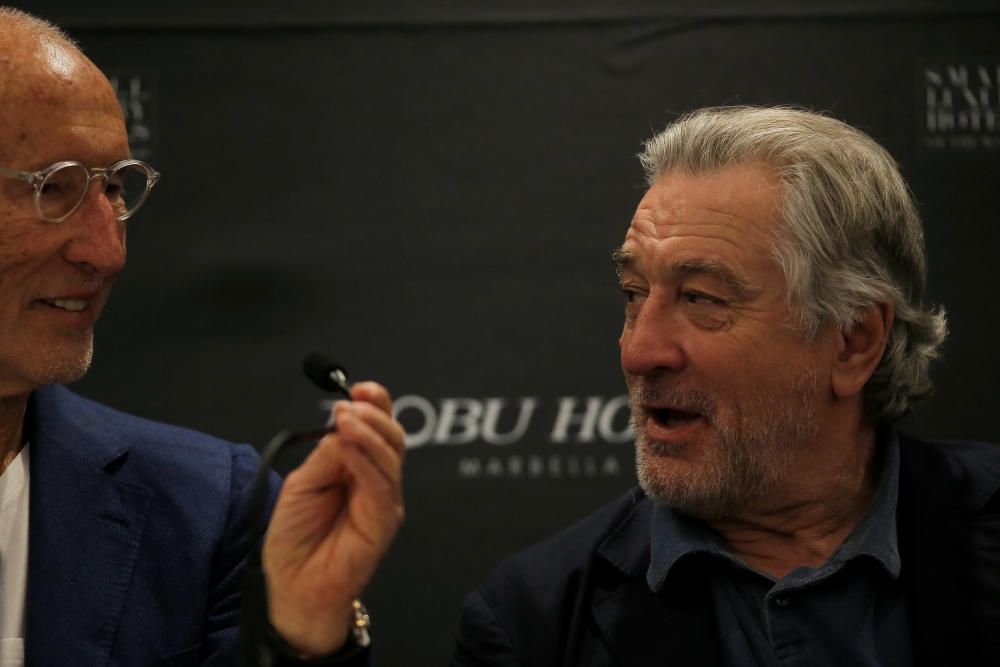 Robert de Niro, en Marbella para inaugurar el Hotel Nobu.