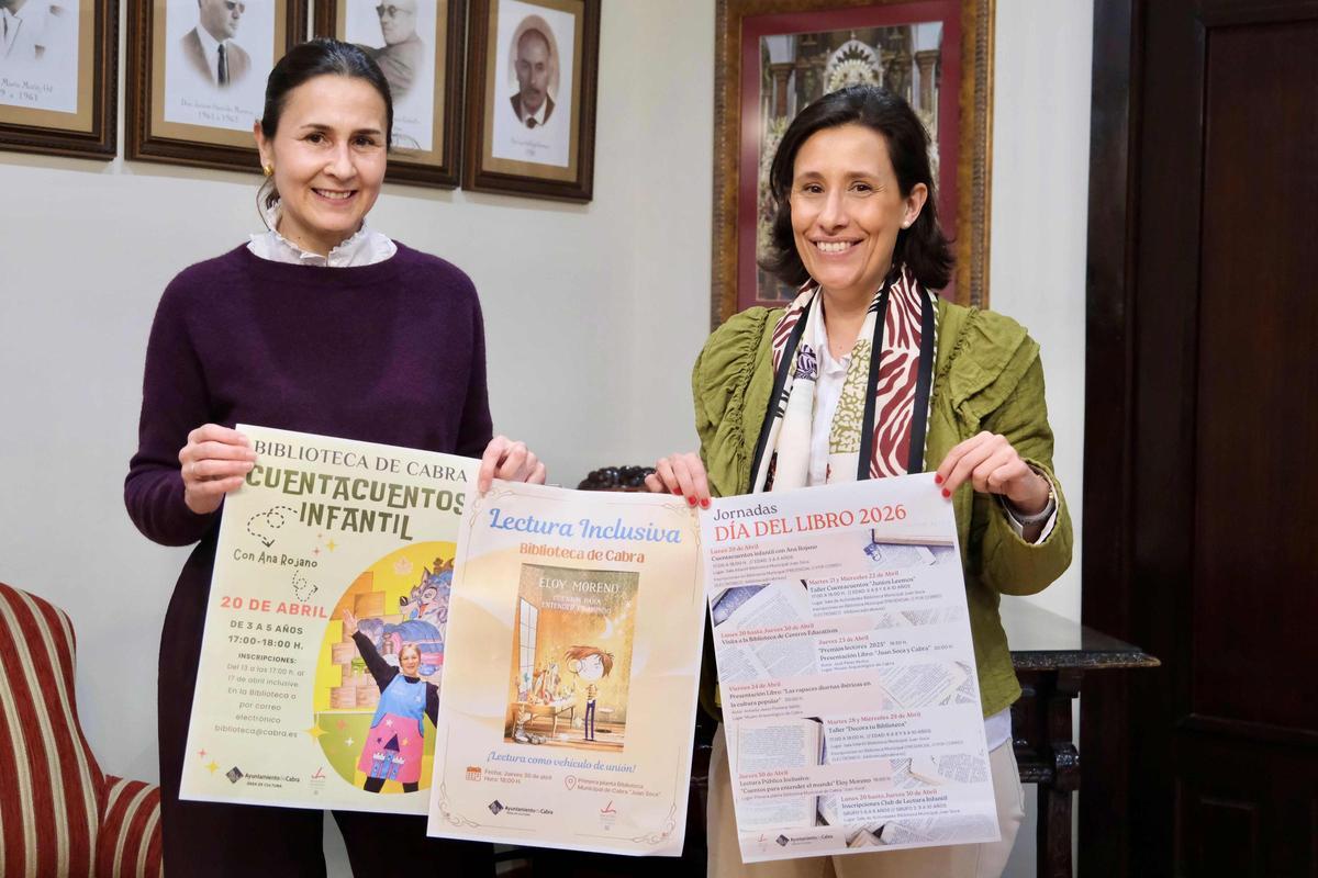 Presentación de las actividades del Día del Libro en Cabra.