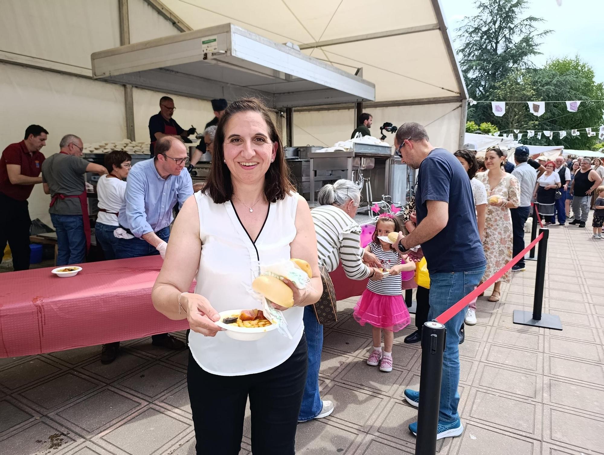 Llanera cierra San Isidro con su fabada popular