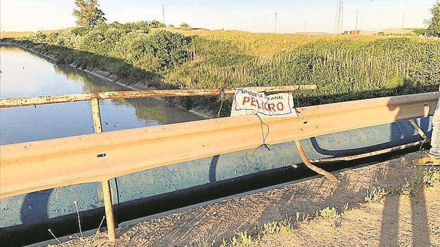 El Calonge pide el arreglo del puente sobre el canal