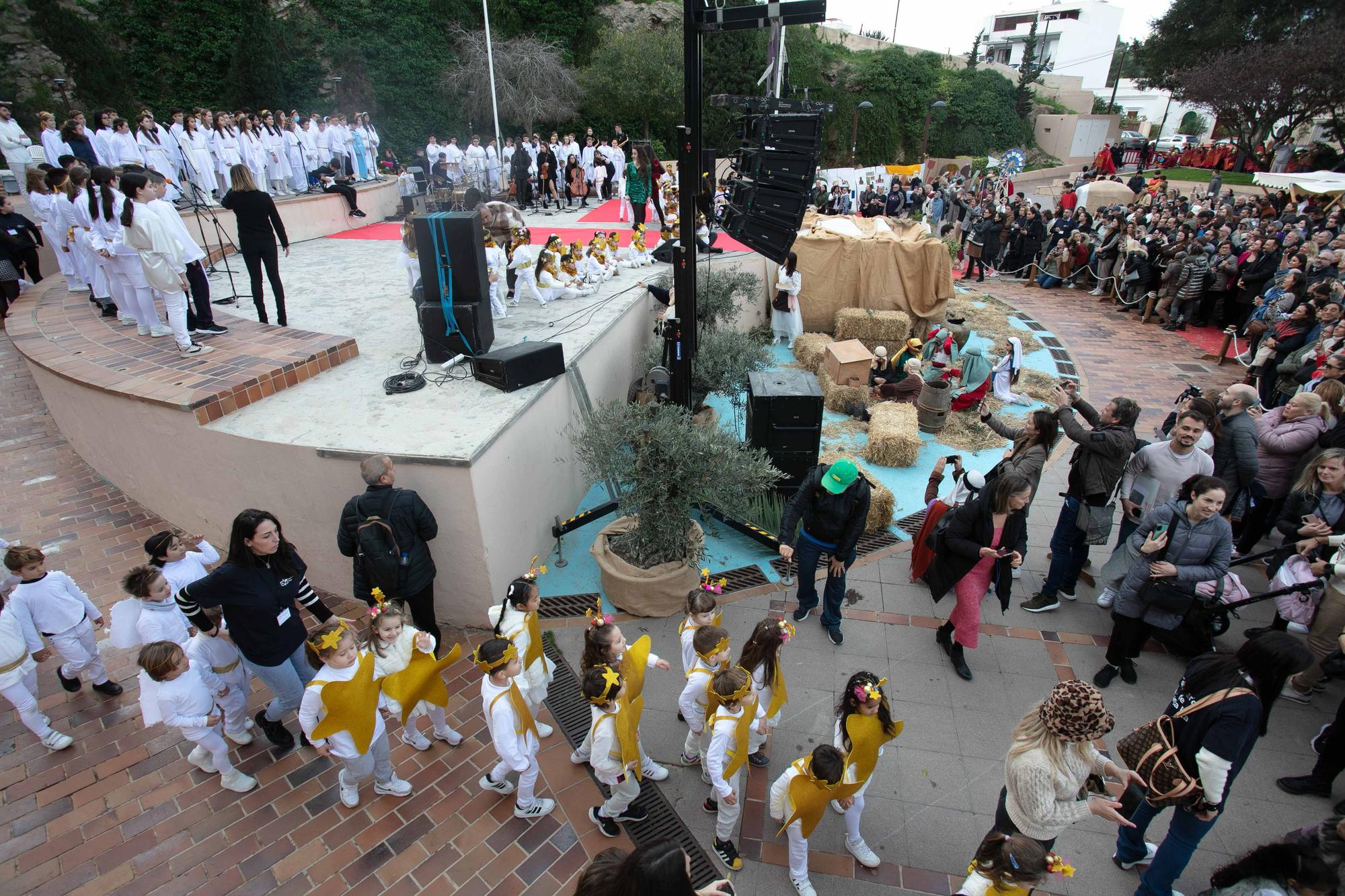 El belén viviente de la Consolación vuelve a las calles de Ibiza