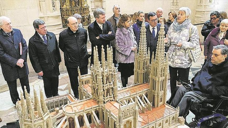 La ONCE y la Fundación Burgos 2021, con la inclusión de los discapacitados