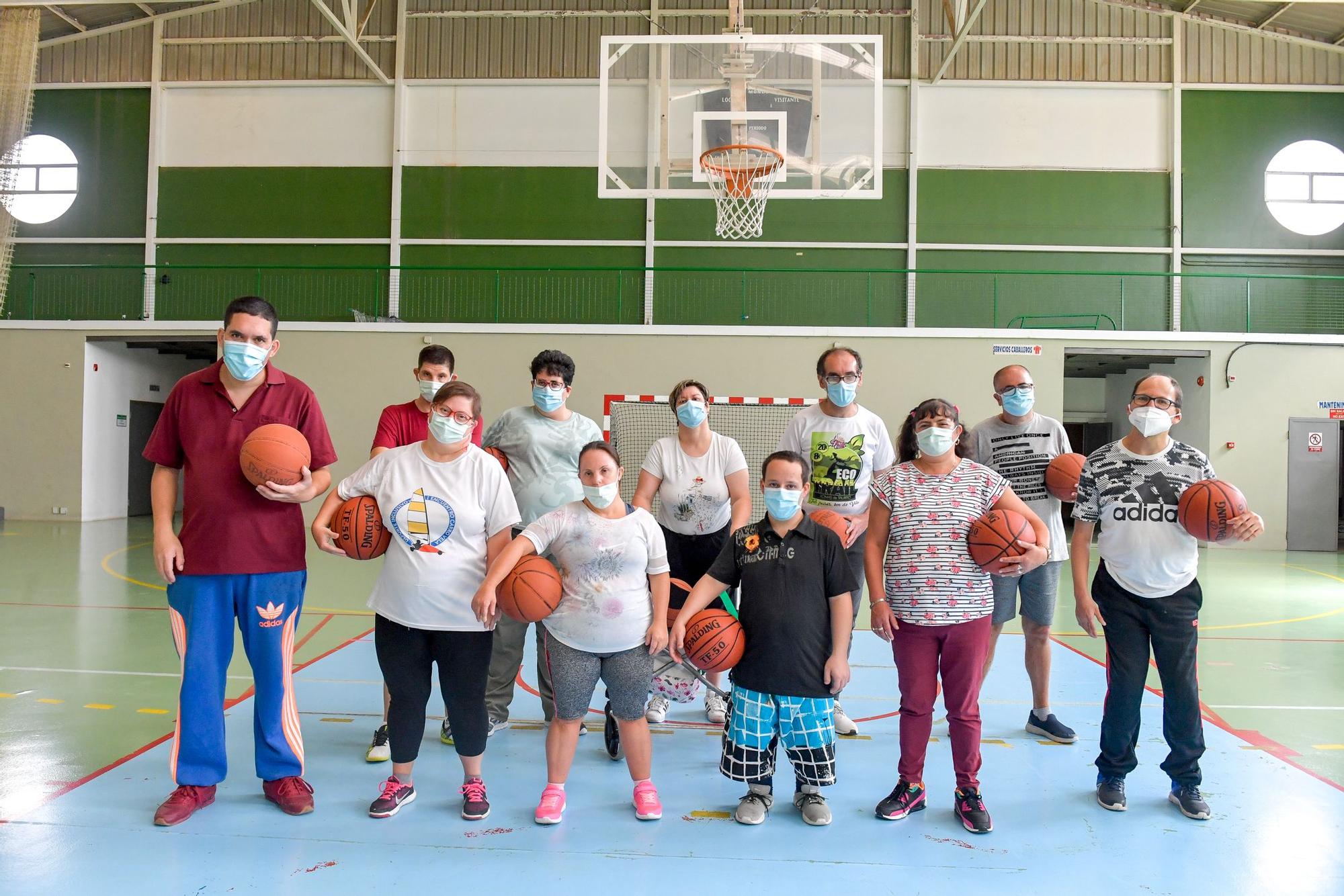 Proyecto de inclusión SUMA de baloncesto en Ingenio