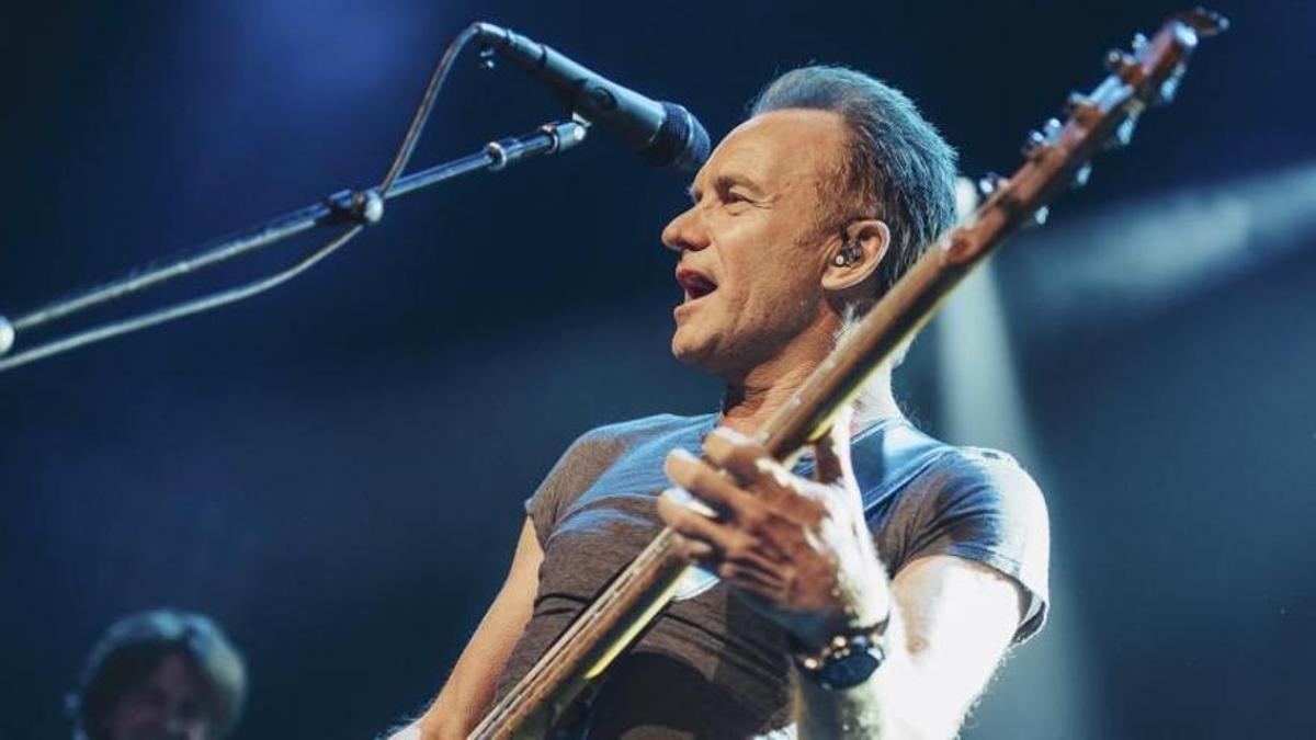 Sting en una imatge d'arxiu