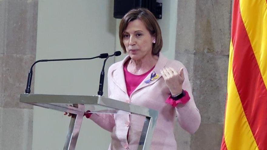 Estrasburgo rechaza la demanda de Forcadell.